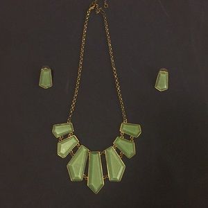 Jade Jewelry Set from Francesca's
